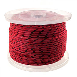 PPV lano farebné s jadrom pletené 16pr 5mm
