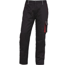 Zateplené pracovné nohavice D-MACH čierne 3XL