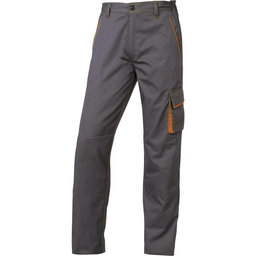 Pracovné nohavice PANOSTYLE sivá-oranžová XS