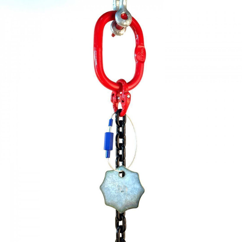 Reťazový záves oko-oko tr 80 so skracovačom (3,5m, 3150 kg, 10 mm)