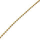 Reťaz guličková žltý zinok 3,2mm