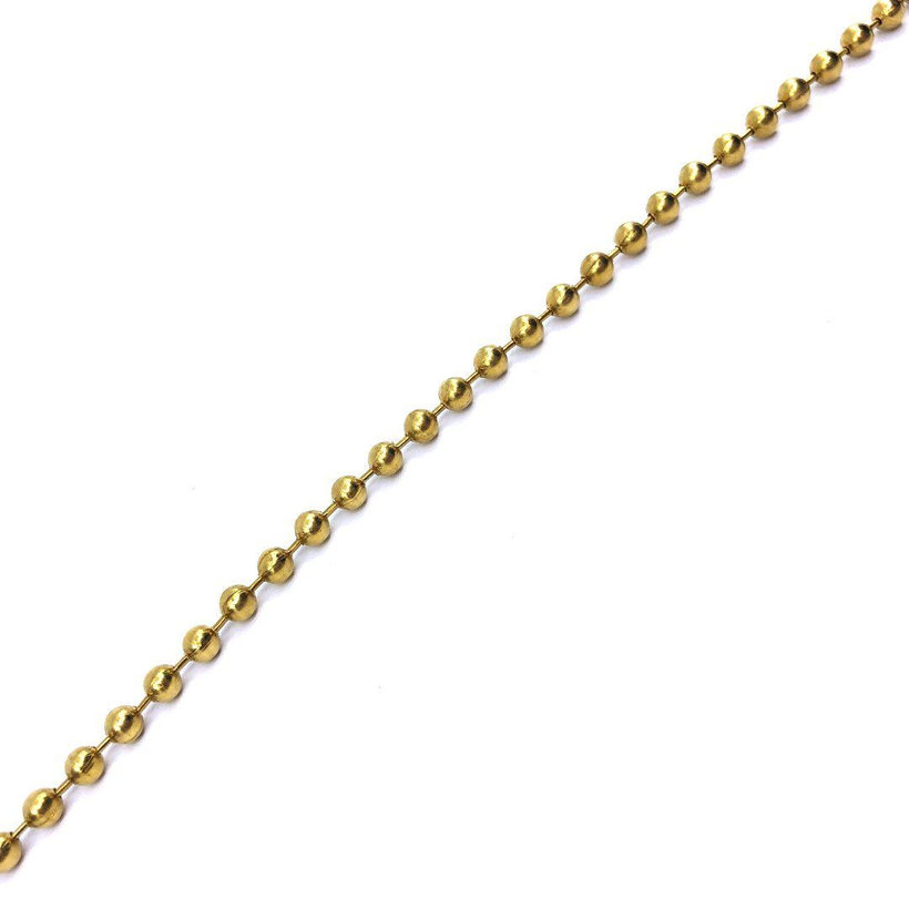 Reťaz guličková žltý zinok 3,2mm