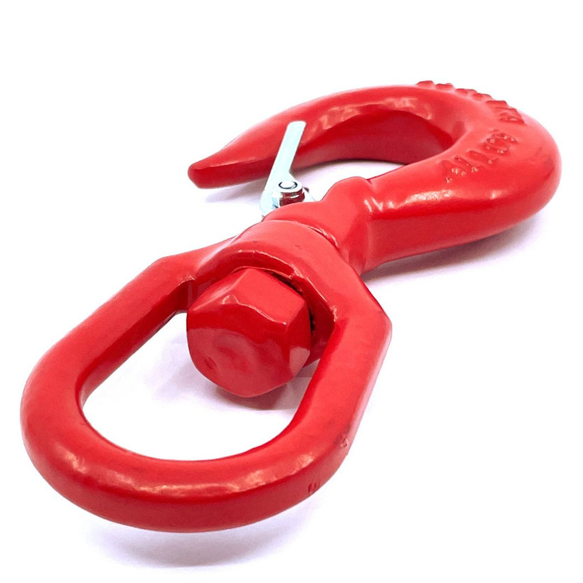 Otočný hák červený 3000kg