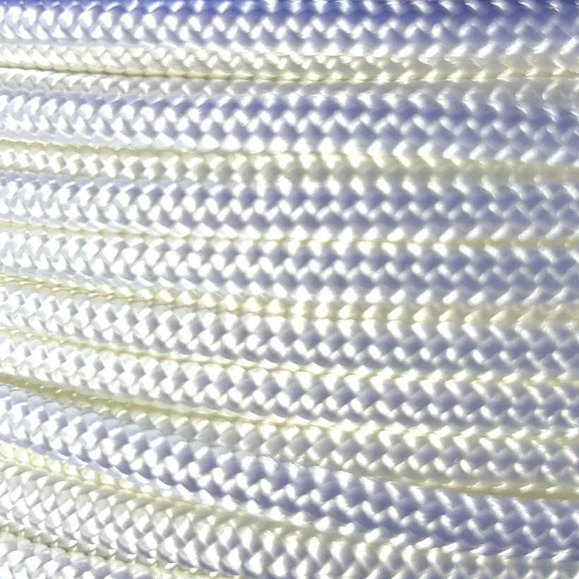 V PES lano s jadrom biele 16pr 3mm