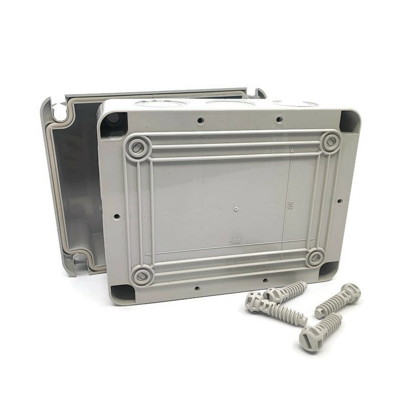 Montážna krabica vysoká IP55 nepriehľadná 80x120x120mm