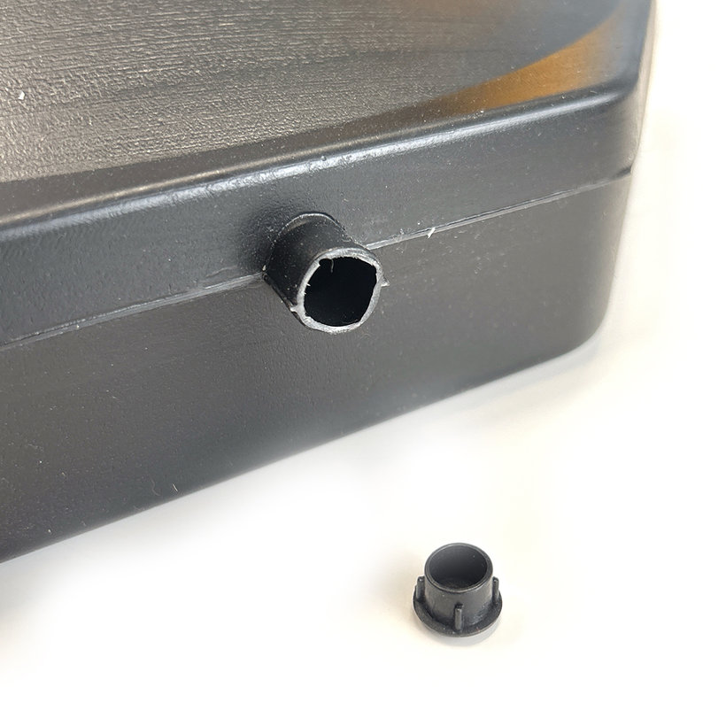 Cestársky podstavec červeno-biely 90 cm