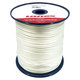 PA pletené lano bez jadra biele 16pr 4mm