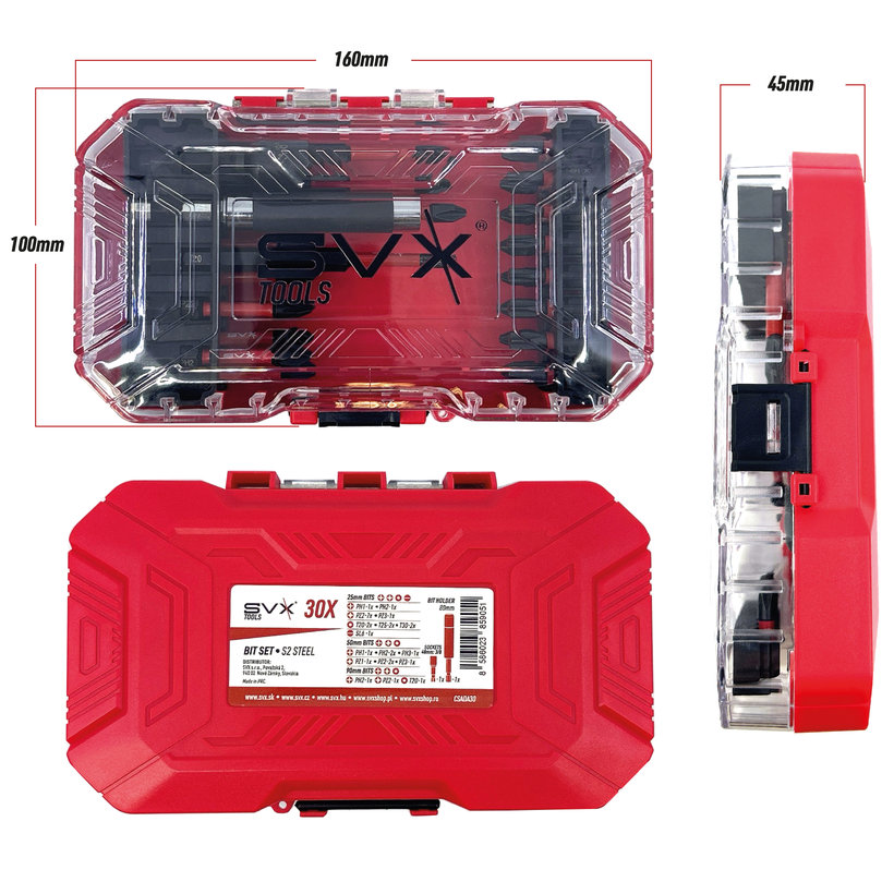 Sada bitov 30 dielna