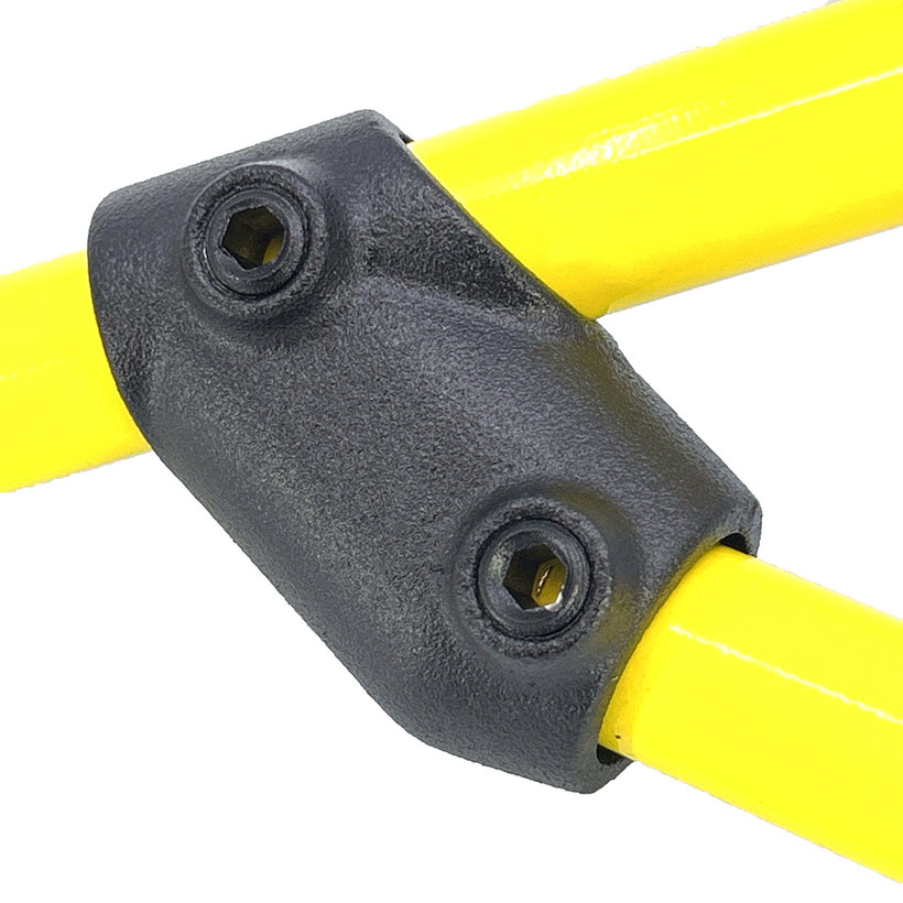 Spojovací článok tvar J 27 mm - čierny