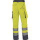 Reflexné pracovné nohavice MACH2 HV žlté 3XL