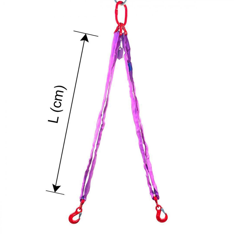 Textilný záves OKO-2 HÁK 1400/1000 kg, 2,5 m