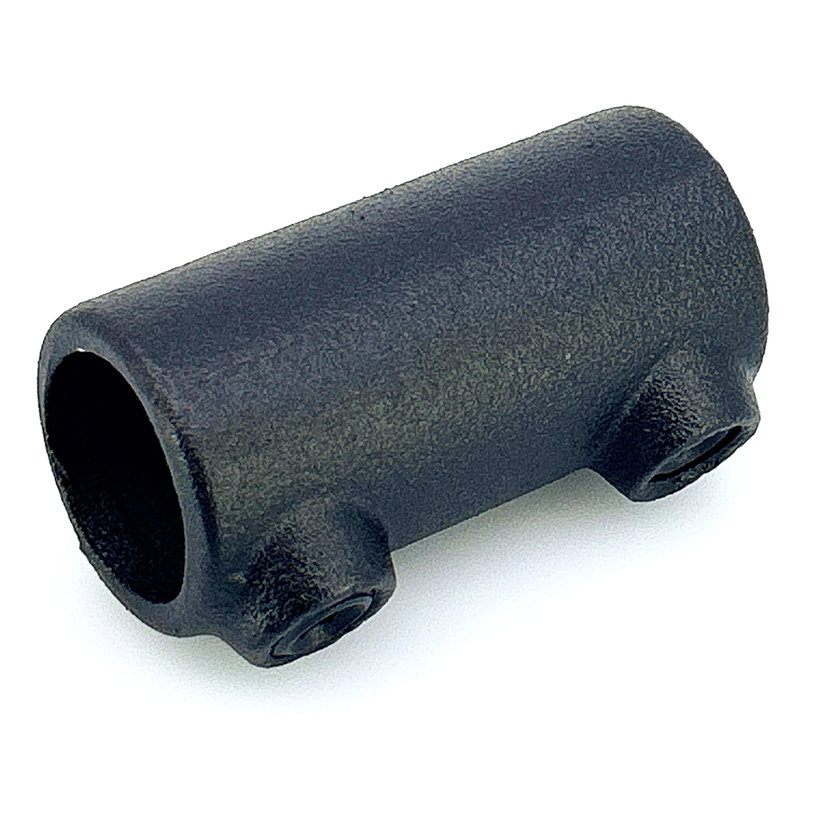 Rúrkový konektor 27 mm - čierny