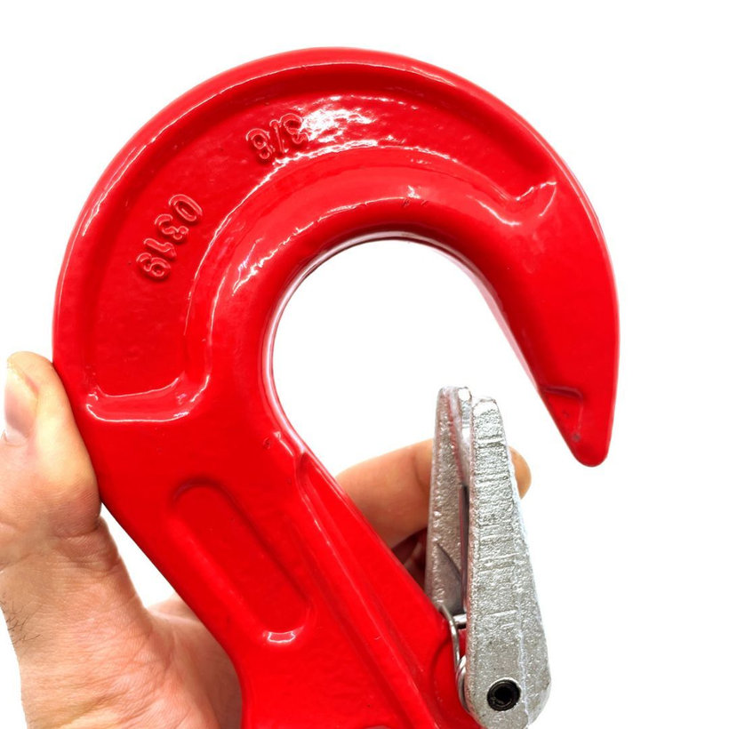 Hák na reťaz HVX tr 80 červený 20mm