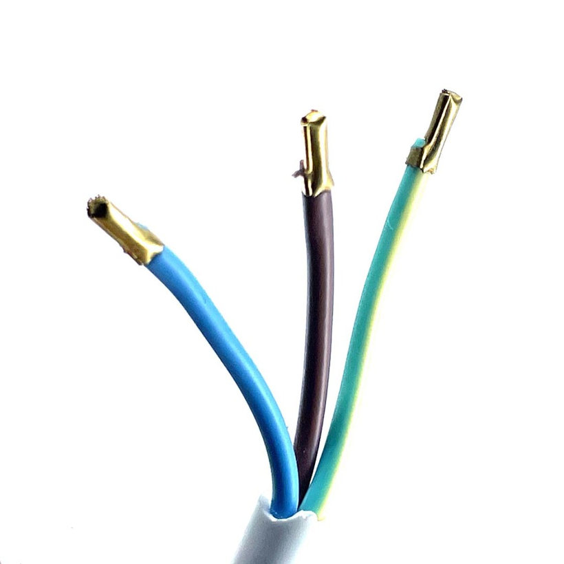 Flexo šnúra 5m 3x1,5 biela