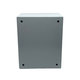 Oceľovo-plechová rozvodnica, sivá 250x300x150mm