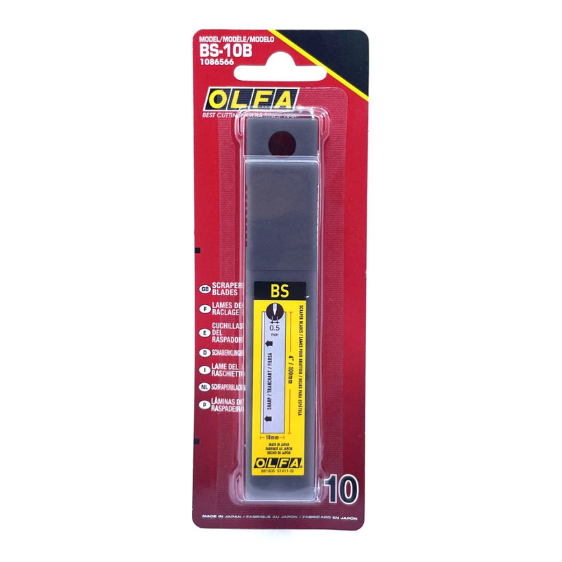 Brity do škrabky čierne 18mm