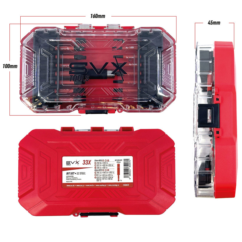 Sada bitov 33 dielna