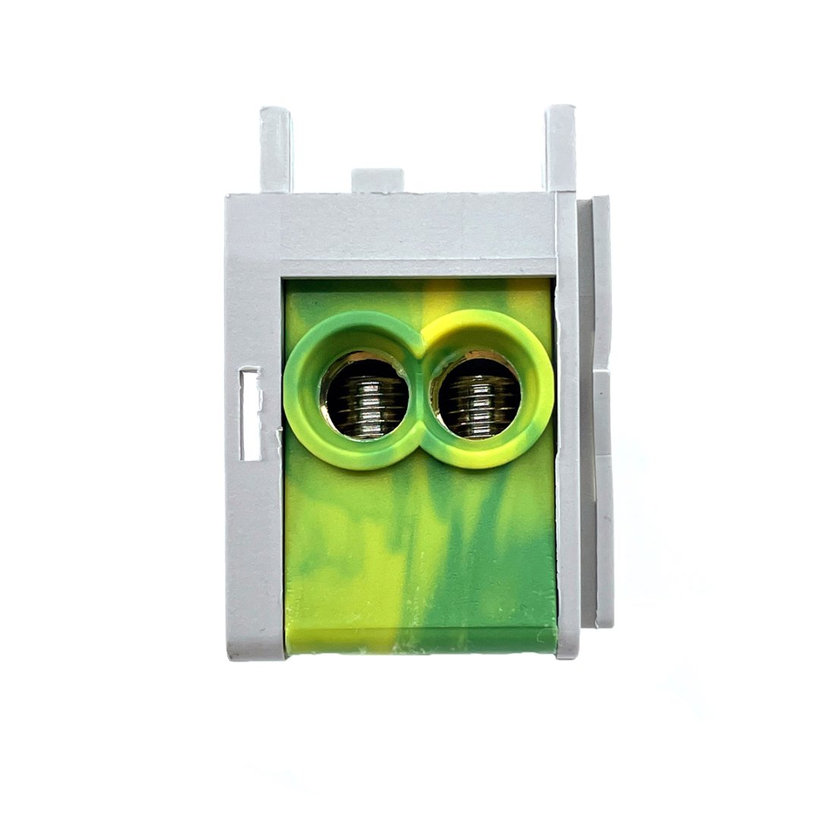 Rozvodná odbočná svorka zeleno-žltá