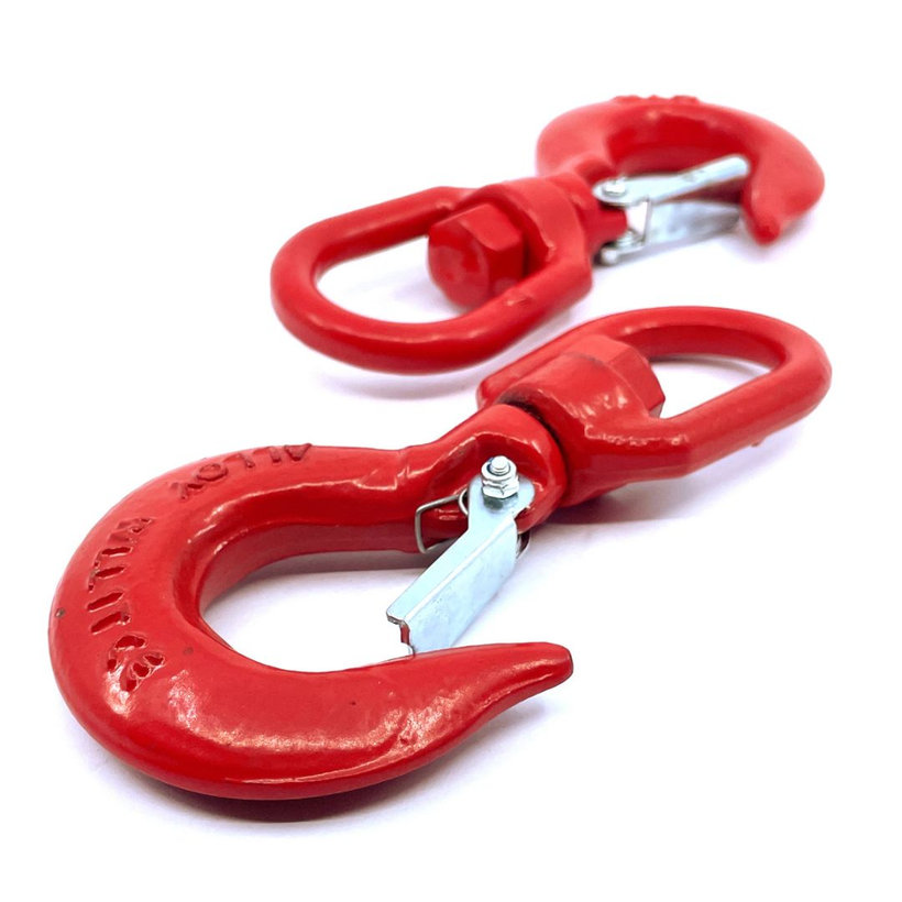 Otočný hák červený 750kg