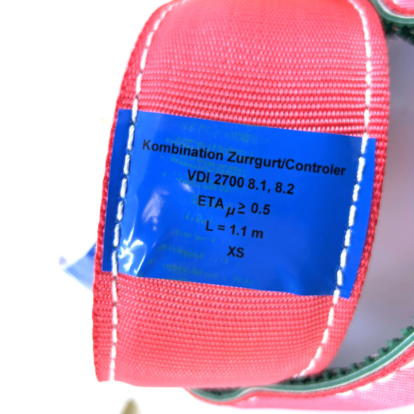 Gurtňa na odťahovku s návlekom 4T - 3,5m + 3 otočné háky