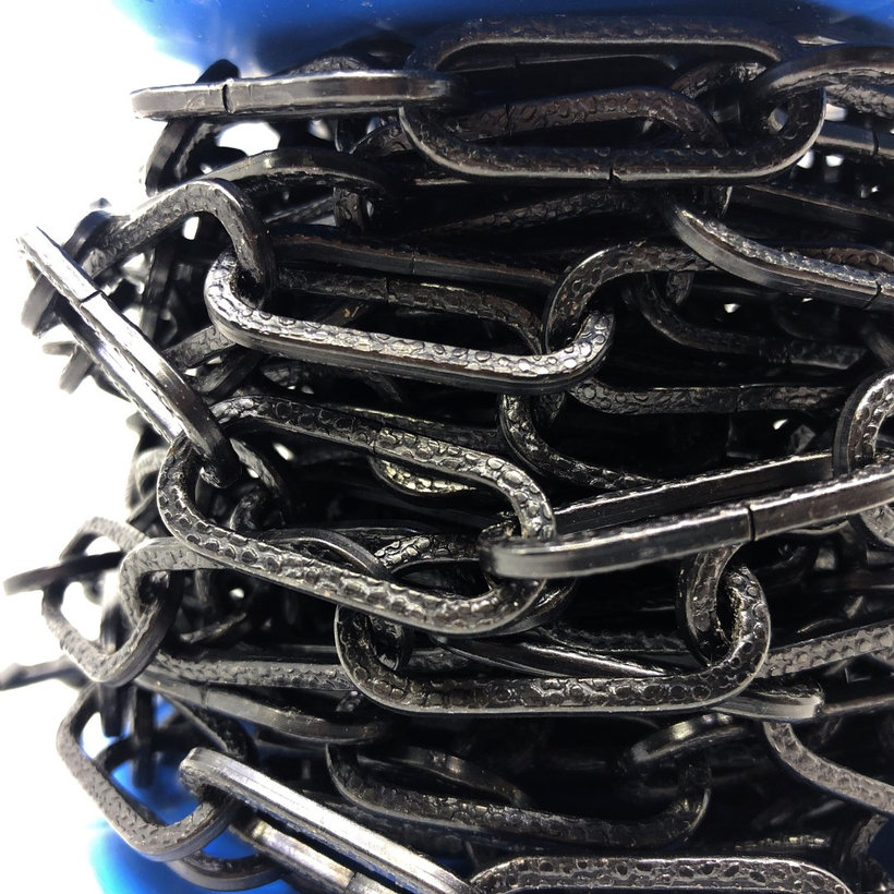 Reťaz ozdobná tepaná čierna 3mm