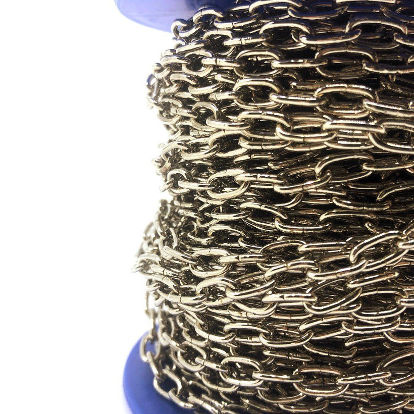 Reťaz hodinárska U poniklovaná 1mm