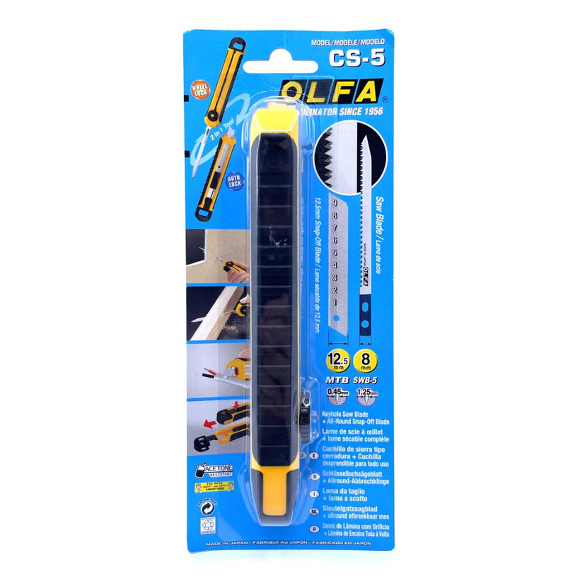 Nôž univerzálny olamovací s pílkou 12,5mm