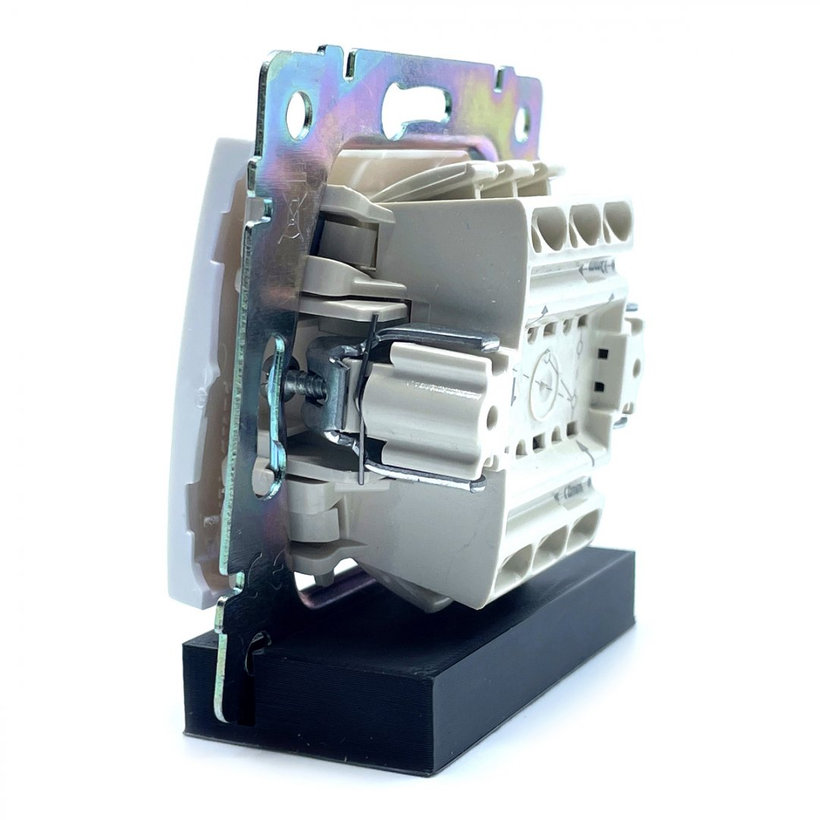 Valena vypínač žalúziový biely - spínač