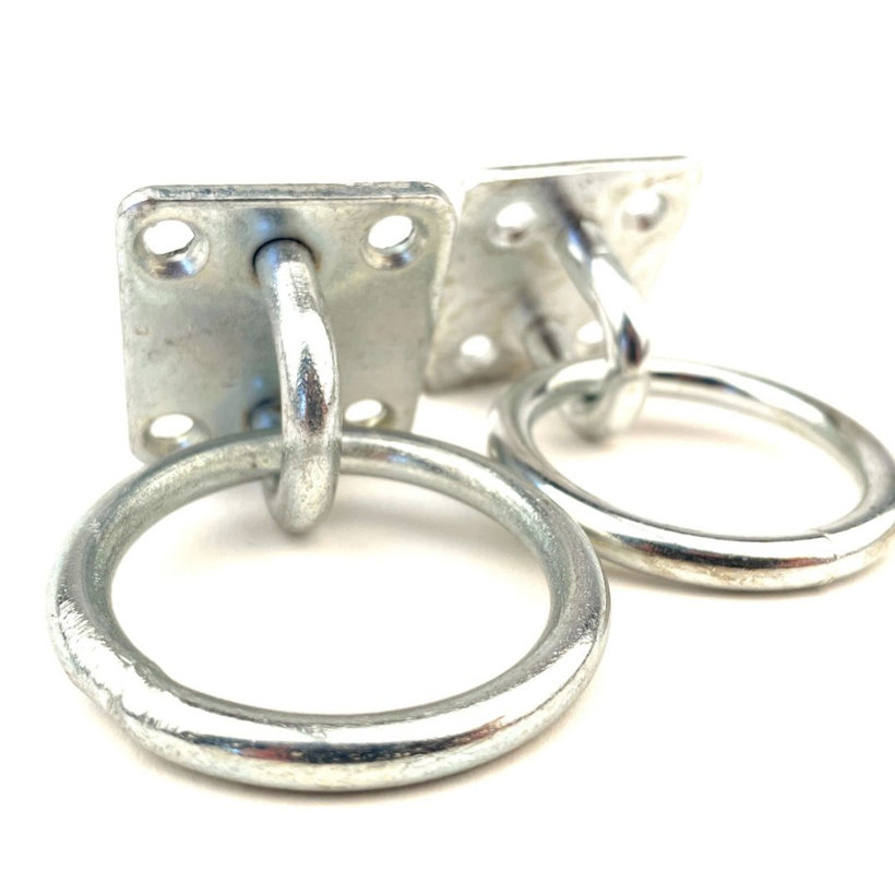 Doska s okom a krúžkom Zn 35x40mm