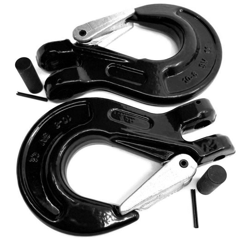 Hák s vidlicou HVX tr 80 čierny 6mm - 1,12T