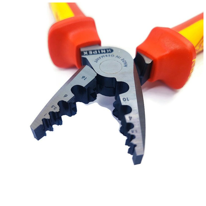 Kliešte lisovacie pre koncové dutinky 180 mm