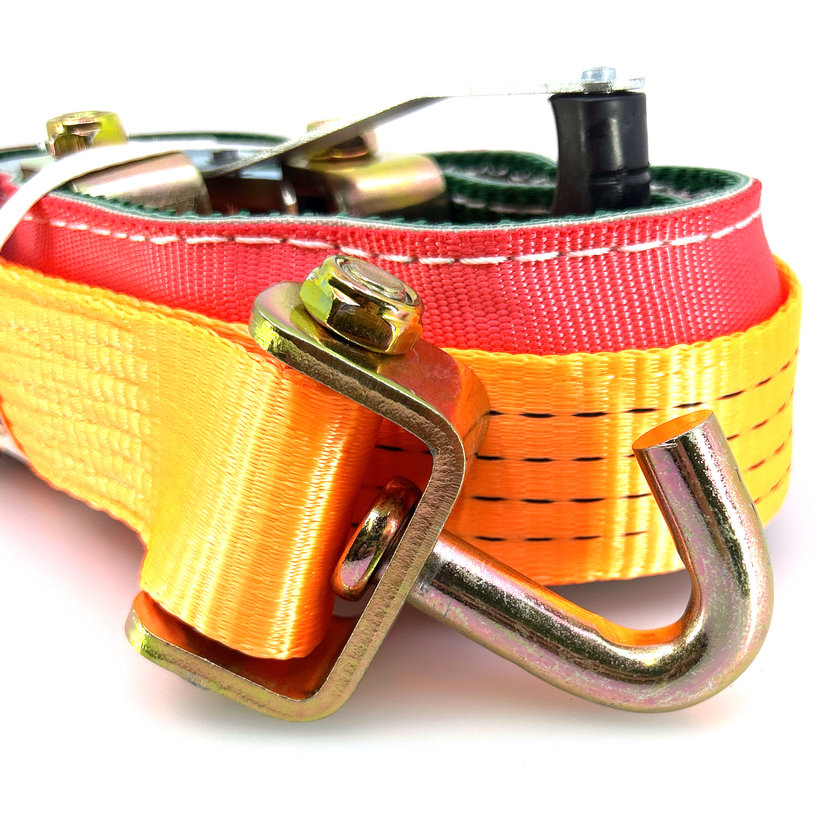 Gurtňa na odťahovku s návlekom 4T - 3,5m + 3 otočné háky