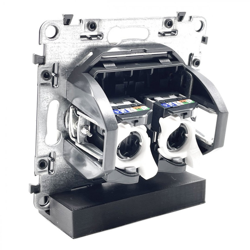 Valena LIFE zásuvka dátová 2xRJ45 Cat5e FTP biela