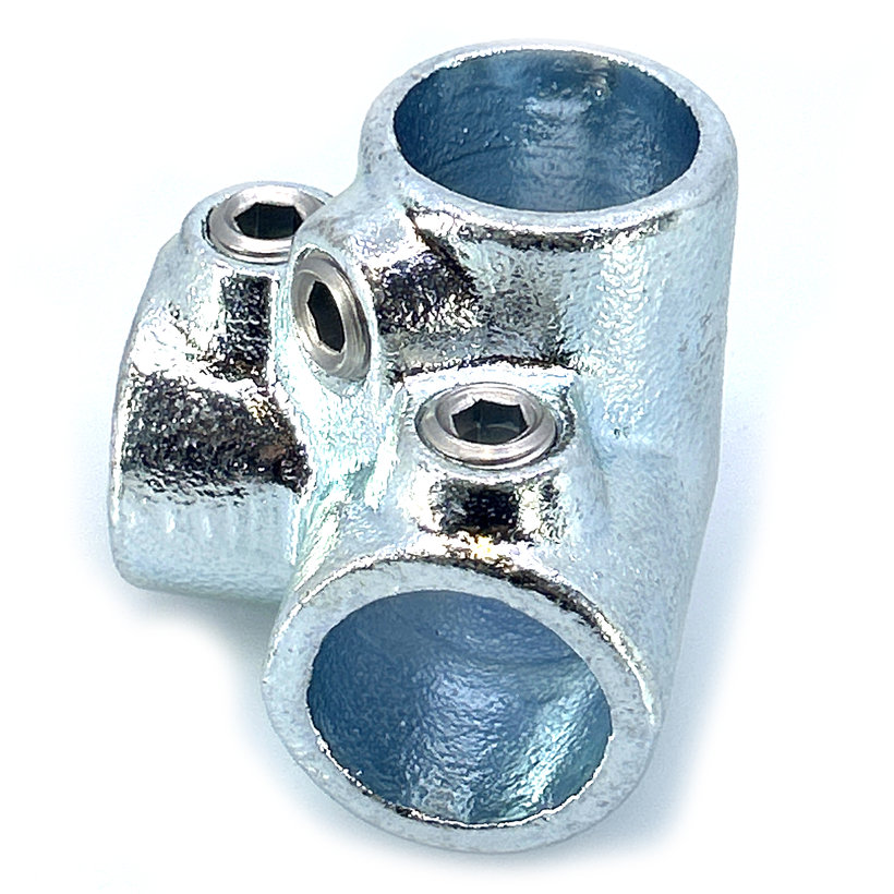 Spojovací článok tri vetvy 27 mm - pozinkovaný