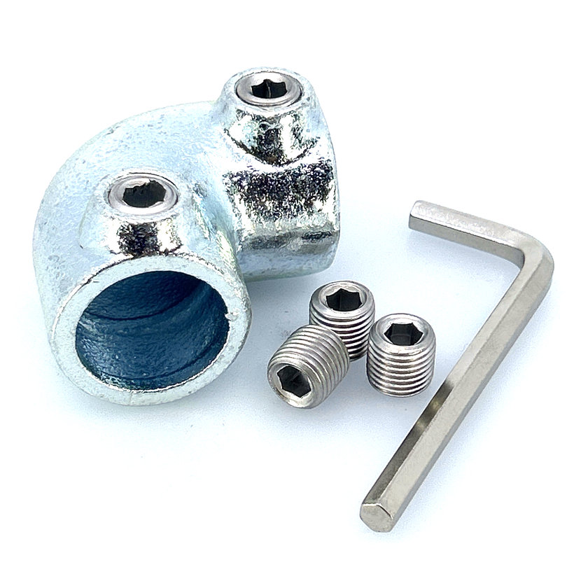 Spojovací článok tvar L 27 mm - pozinkovaný