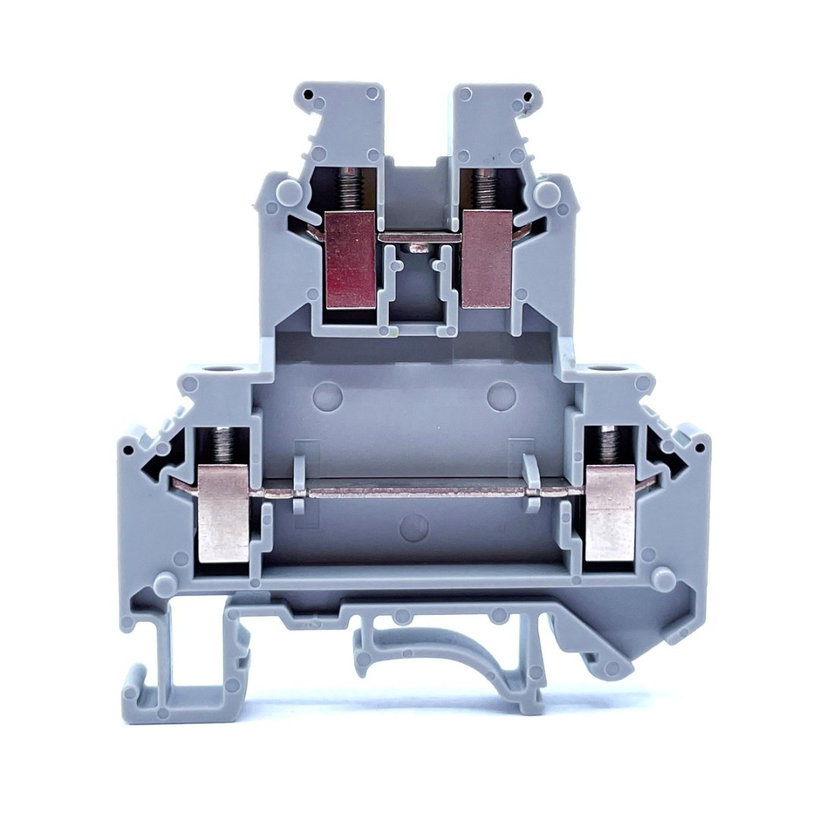 Dvojnásobná radová svorka pre fázový (L) vodič 4mm²