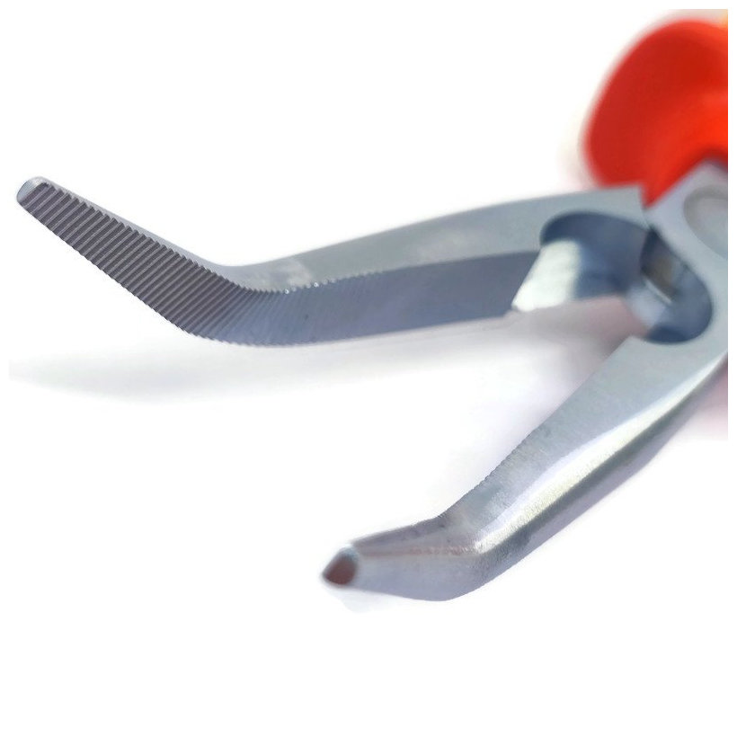 Kliešte polguľaté s britmi 200 mm