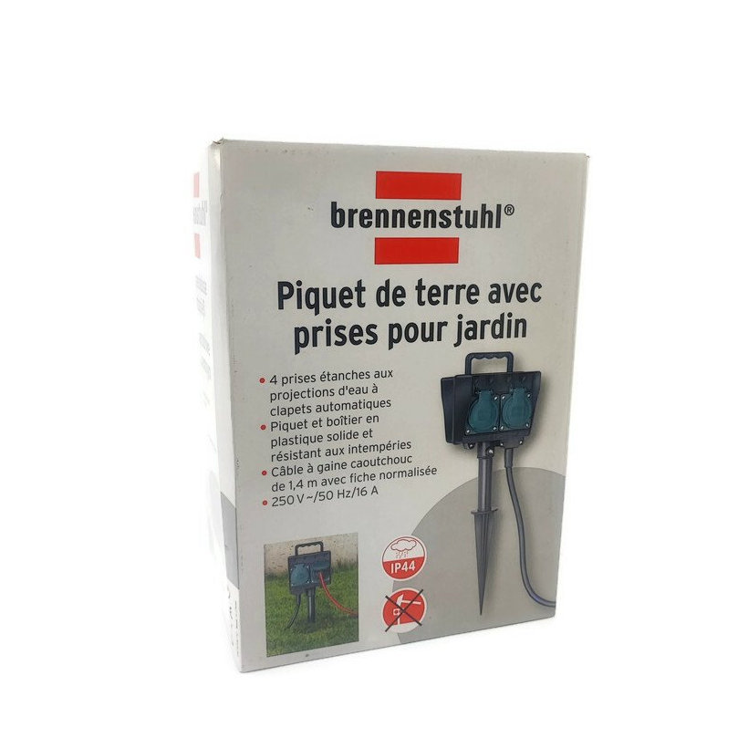 Rozvodnica pre priemyselnú sféru so zemným bodcom IP44 1,5m