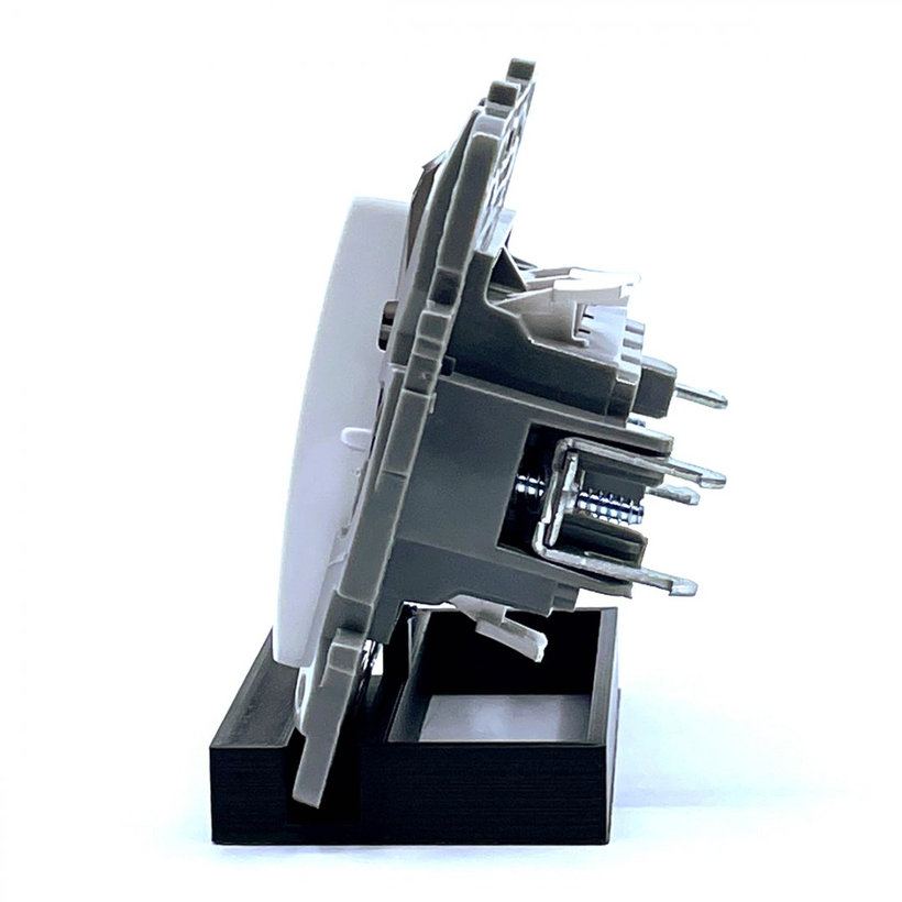 Niloé vypínač č.6+6 biely