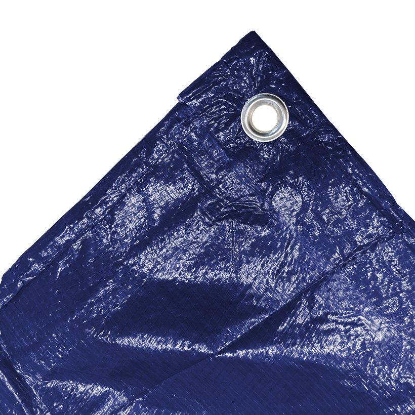 Plachta zakrývacia 3x5m tmavá modrá 100g/m2