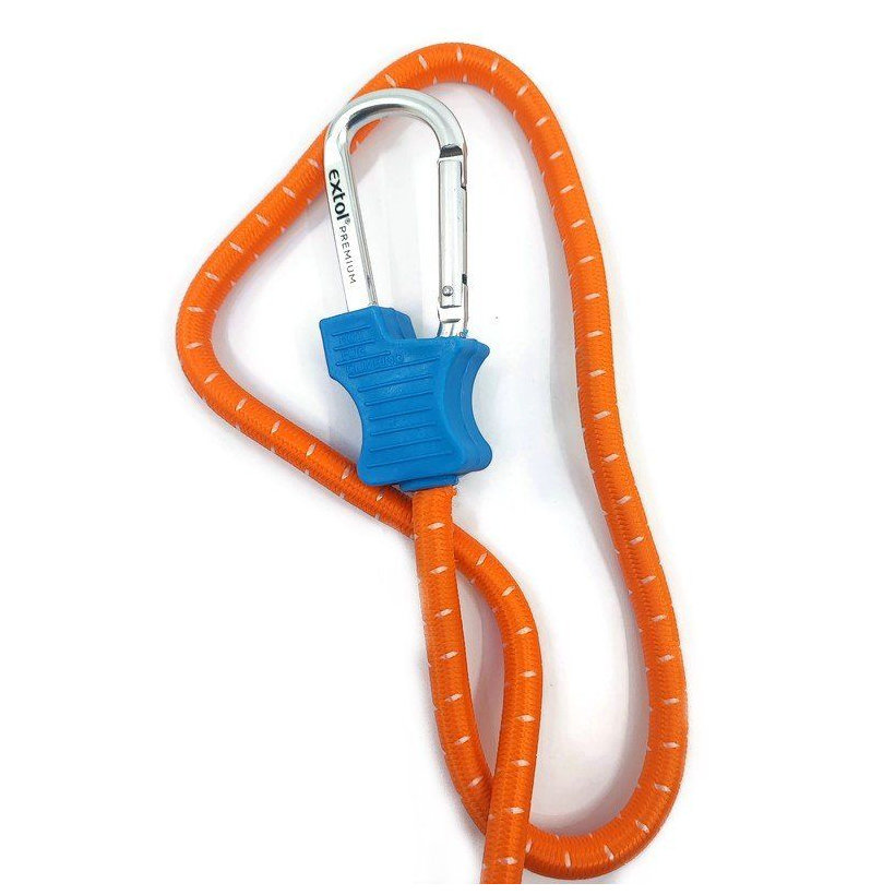 Gumolano s karabínou 10mm 120cm