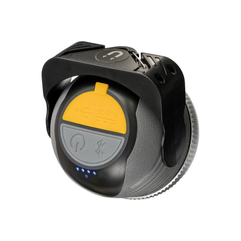 Nabíjateľné LED svetlo s Bluetooth reproduktorom