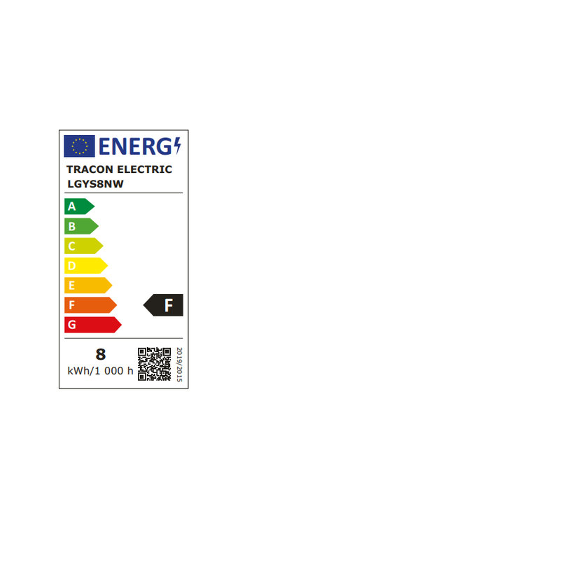 LED žiarovka sviečka E14 8W - neutrálna - s chipom