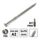 Skrutka terasová A2 5x70mm 100ks