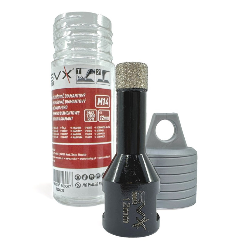 Vyrezávač diamantový M14-12mm