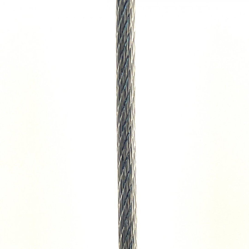 Oceľové lano DIN 3055 6x7 poplastované 8/10mm