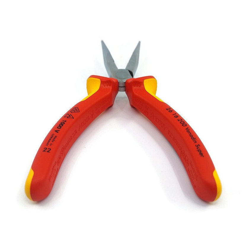 Kliešte polguľaté s britmi 200 mm