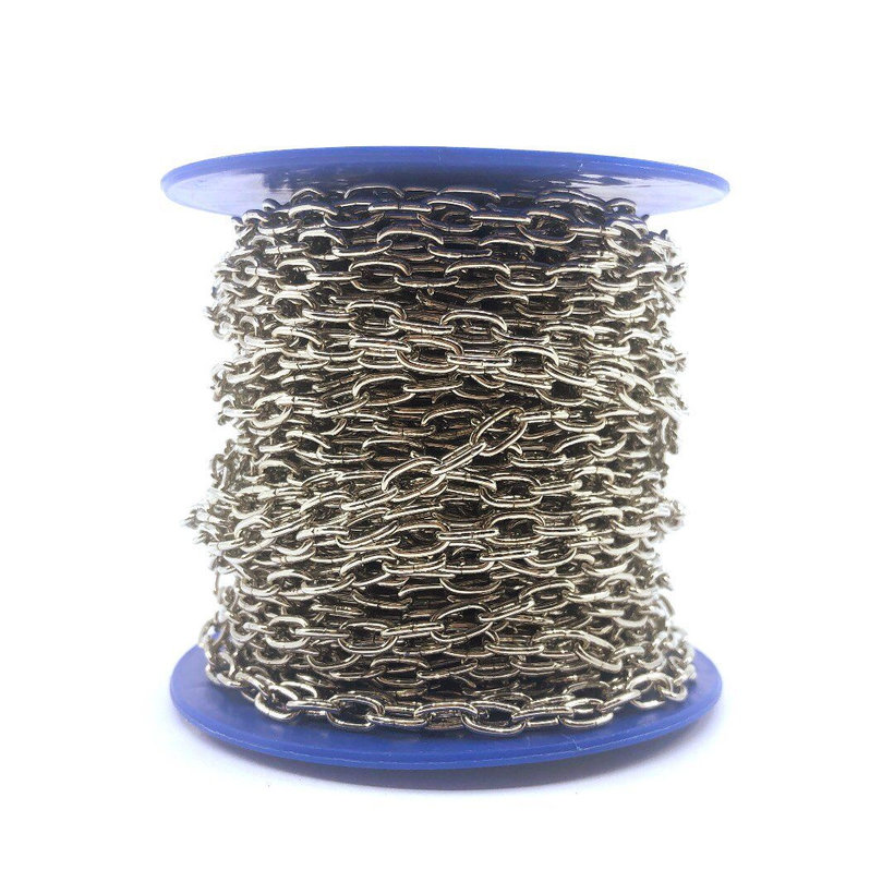 Reťaz hodinárska U poniklovaná 1mm