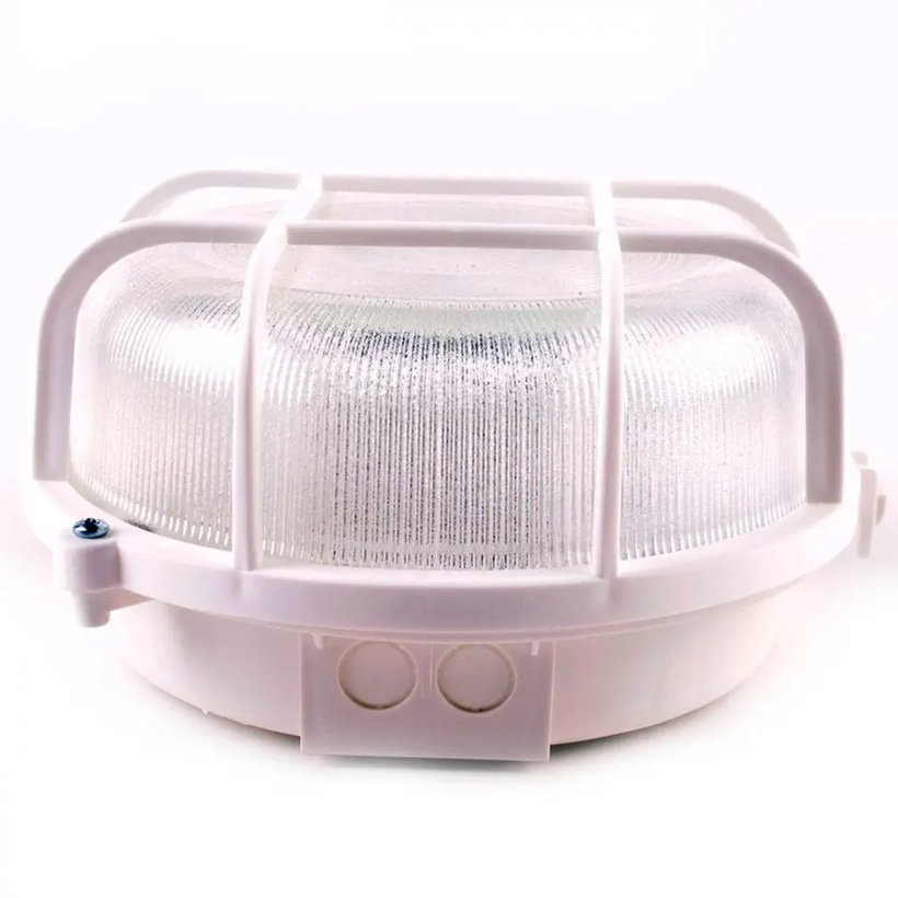 Kruhové svietidlo biele