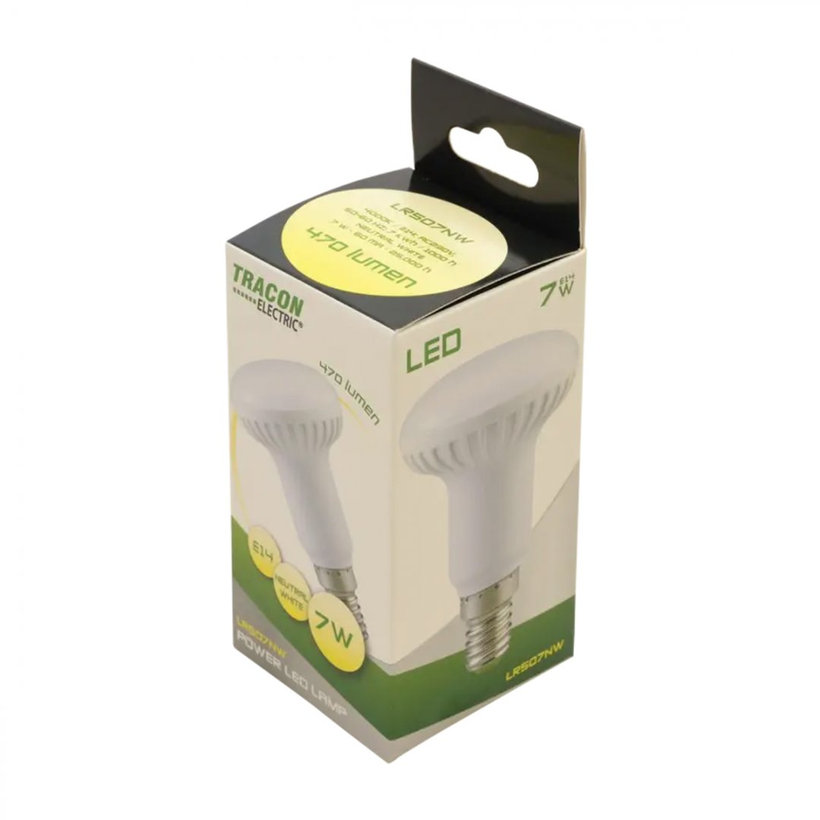 LED žiarovka reflektorová E14 7W - neutrálna biela